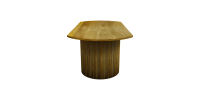 ZEN-32-MA Oval Table 79'' in Mango Wood